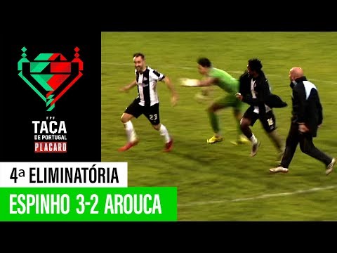 Taça de Portugal Placard: Sc Espinho 3 - 2 FC Arouca