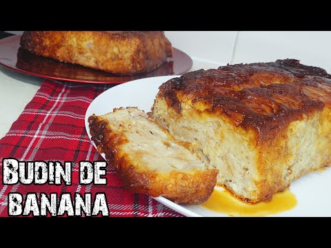 Budin de banana (guineo) | Pan De #Banana (guineo) | #Postres típicos | Postres salvadoreños #budín