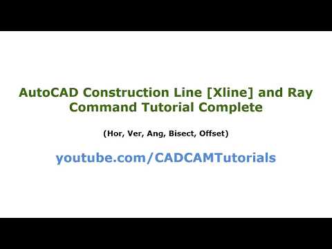 AutoCAD Tutorial Circle Command 3 Point 2 Point Tan Tan Radius Tangent Circles