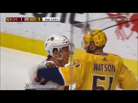 Tommy Wingels vs Austin Watson Jan 30, 2018