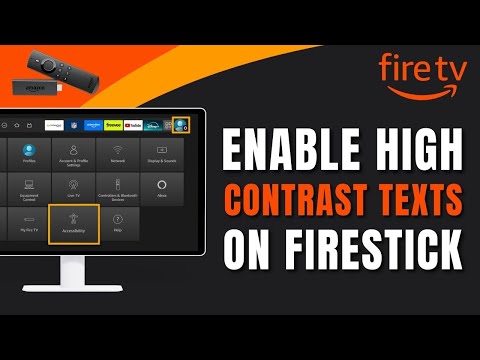 How to Enable High Contrast Texts on Firestick !