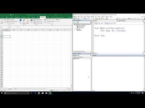Microsoft Visual Basic - Variable Declarations and Assignments