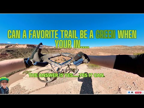Rustlers Loop Fruita-Green can be fun!