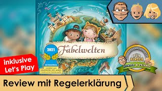 Fabelwelten - (nominiert zum Kinderpiel des Jahres 2021) - Review mit Regelerklärung und Let's Play