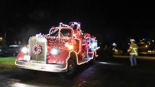 Tumwater Fire Dept. Santamobile makes the rounds