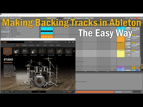 Create Backing Tracks In Ableton - The Easy Way