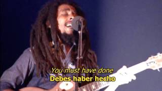 Running Away - Bob Marley (LYRICS/LETRA))(Reggae)