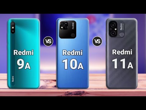 Xiaomi Redmi 11A Vs Xiaomi Redmi 10A Vs  Xiaomi Redmi 9A