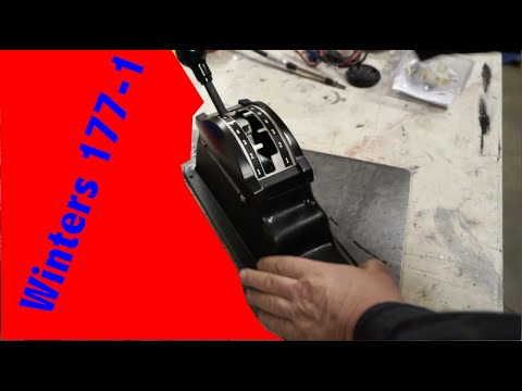Jeep LS Swap Winters Shifter 177-1 Install