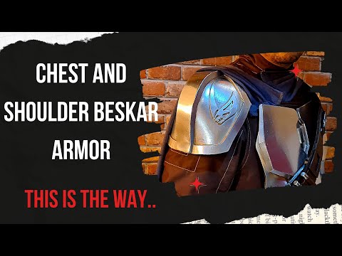 DIY Mandalorian Chest and Shoulder Armor
