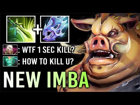 This is How Everyone Should Play Bristleback Now! New Butterfly + Moon Shard Build's OP Dota 2