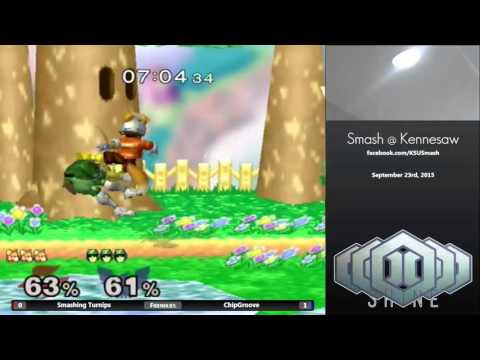 KSU 9/23/15 - Smashing Turnips (Fox) v ChipGroove (Falcon) - SSBM (2)