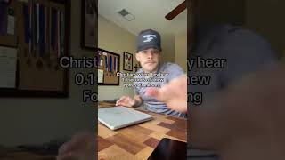 Christian’s when they hear 0.1 seconds of a new Forrest Frank song