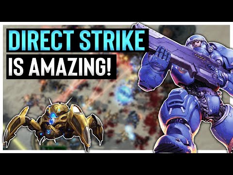 Direct Strike in Starcraft 2 is AMAZING!