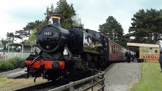 preview picture of video 'GWSR Cotswold Festival of Steam - Arrivals & Departures'