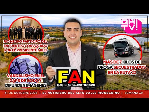 REUNIÓN "POSITIVA" entre MILEI y GOBERNADORES / MÁS de 7KG SECUESTRADOS en RUTA 22 |FAN 31/10| QHtv!