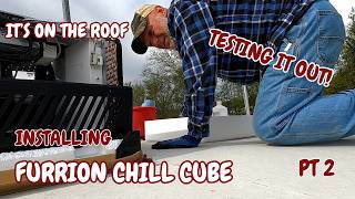 RV AC UPGRADE: FURRION CHILL CUBE INSTALL PT 2, #fulltimerv, #rvmods, #rvmaintenance,房车空调升级：FURRION CHILL CUBE 安装第二部分， #fulltimerv ， #rvmods ， # rvmaintenance