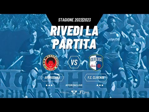 AMBROSIANA vs F.C. CLIVENSE || Campionato di Eccellenza