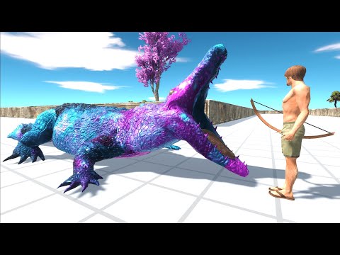 Cosmic Purussaurus Death Run | Animal Revolt Battle Simulator
