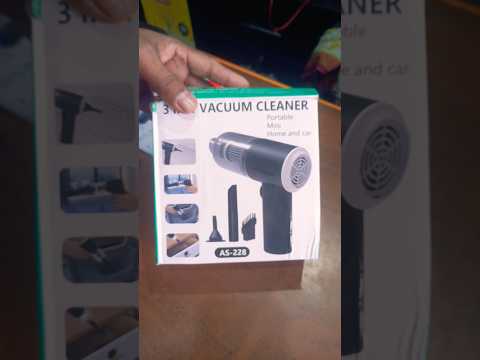 3 in 1 Vacuum cleaner portable mini Home and car AS 228 #A-228 short video 📸📸