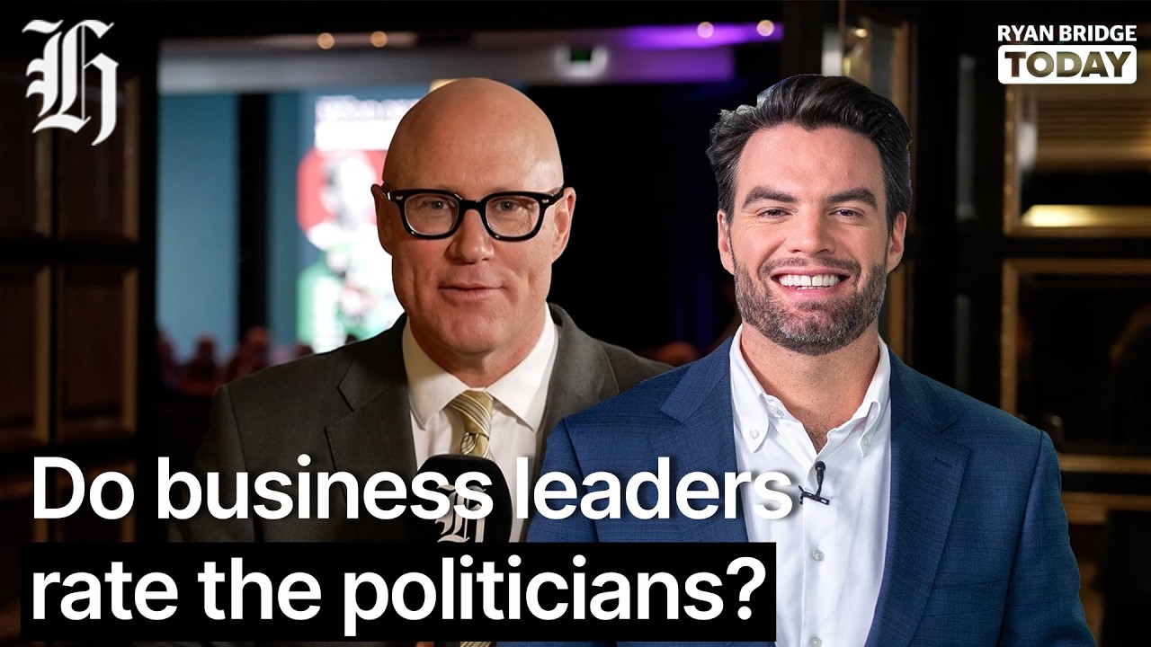 Do business leaders rate the politicians? | Ryan Bridge TODAY