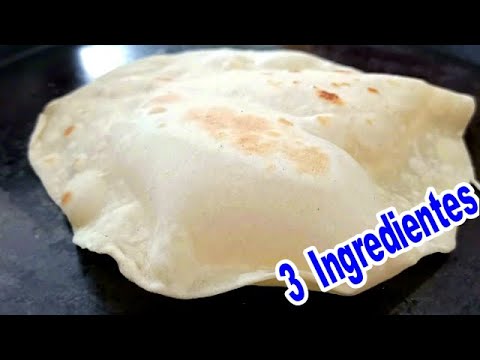 TORTILLAS DE HARINA con tan solo 3 INGREDIENTES|| CrisEnLaCocina