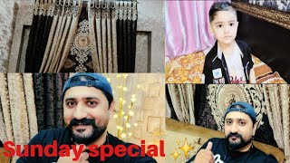 Finely Sunday Special Vlog With Family🤩😍Decorated Beautiful Room🤩💥🔥 @alivlog2267  @rajabbutt94