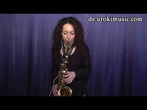 Saxophon Lernen Shakira Waka Waka - Cover Saxophonunterricht Noten Schule Lied Lehrer Klasse