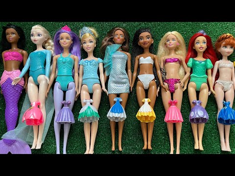 Which Disney Princess Are You ~Doll Review Collection DIY Miniature Ideas for Barbie DIY ASMR Video