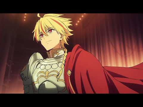 The summoning of Saber - Fate/strange Fake