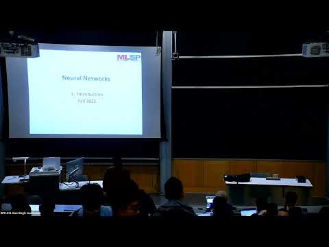 CMU Introduction To Deep Learning 11-785, Fall 2025: Lecture 1