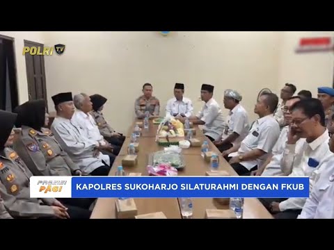 KAPOLRES SUKOHARJO SILATURAHMI DENGAN FKUB