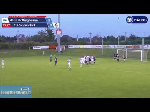 19.08.16 ASK Kottingbrunn - FC Rohrendorf - Highlight  (1. Halbzeit / 33:57) am 19.08.2016 20:06