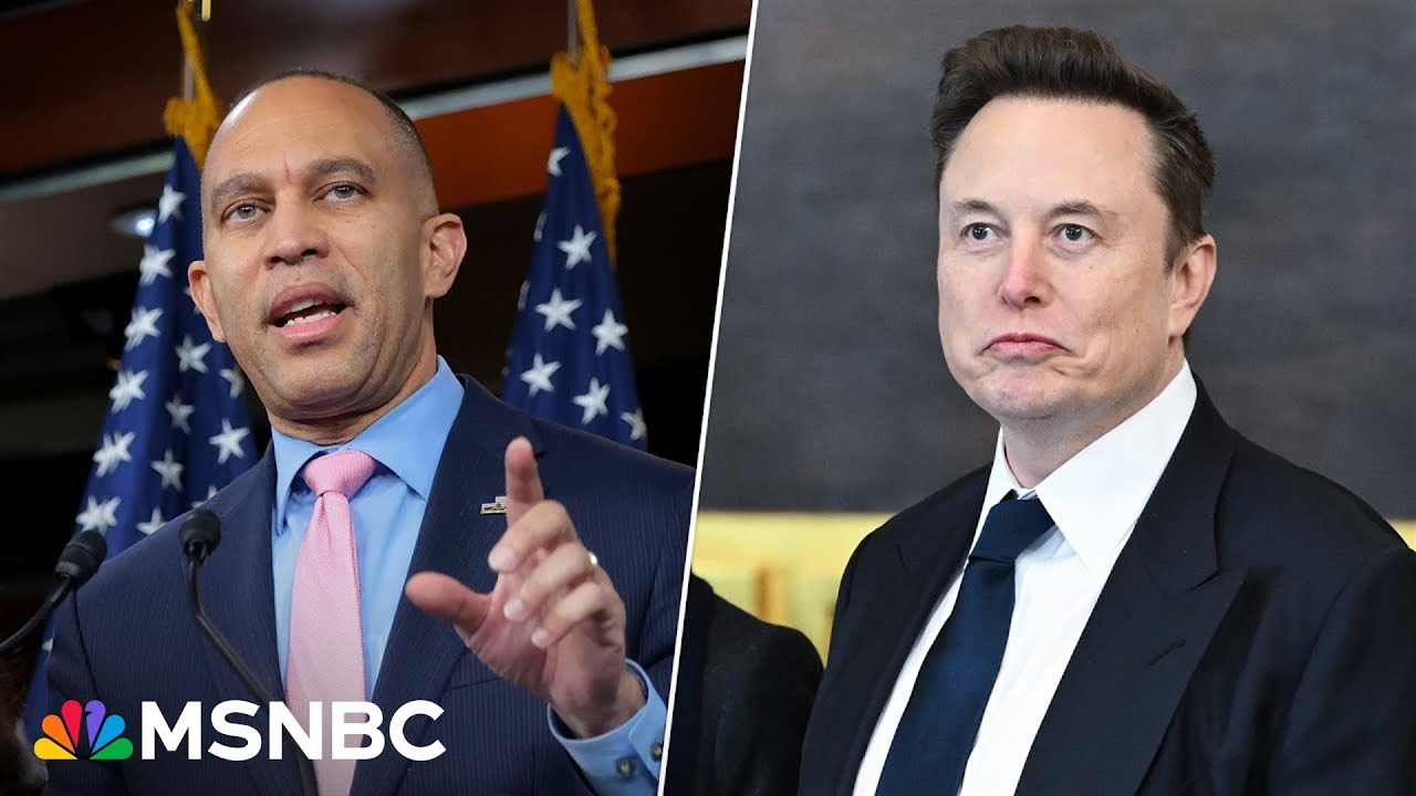 ‘Billionaire puppet master!’: Jeffries moves to STOP 'out of control' Elon Musk