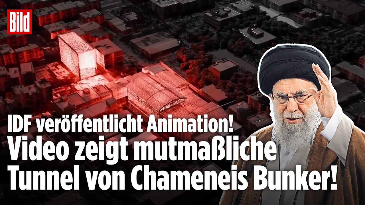 IRAN-KRIEG: SO sah der Bunker des Ober-Mullahs Chamenei aus!