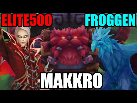 PLAYING WITH ELITE500 AND FROGGEN!!!