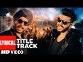 Mubarakan - Video Lirik) [OST by Juggy D, Yash Narvekar, Badshah, Sukriti Kakar