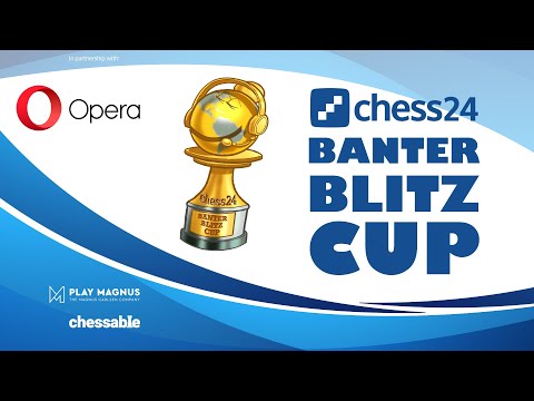 Banter Blitz Cup - IM  Nikolas Theodorou vs. GM Benjamin Bok