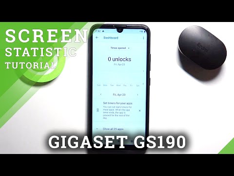 How to Check Number of Apps Opened Each Day on GIGASET GX190 – View App Statistics