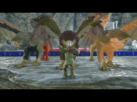 Taming an event griffin on ARK:Survival Evolved