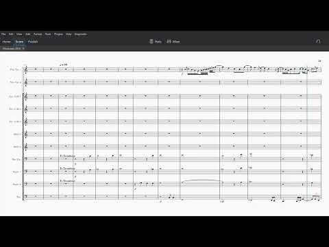 Bluecoats 2016 "Downside Up" Brass Transcription