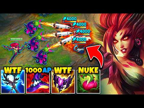 ZYRA BUT MY PLANTS SHOOT NUCLEAR MISSILES THAT ONE SHOT YOU (1000AP MAX DAMAGE)