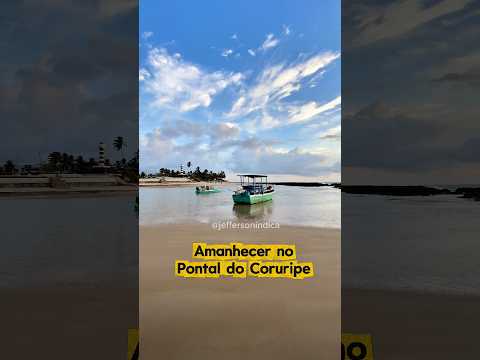 Amanhecer no Pontal do Coruripe