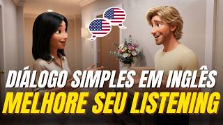 Aprenda INGLÊS escutando e repetindo este diálogo sobre uma ENCOMENDA inesperada 🎁 | Listening A1–A2