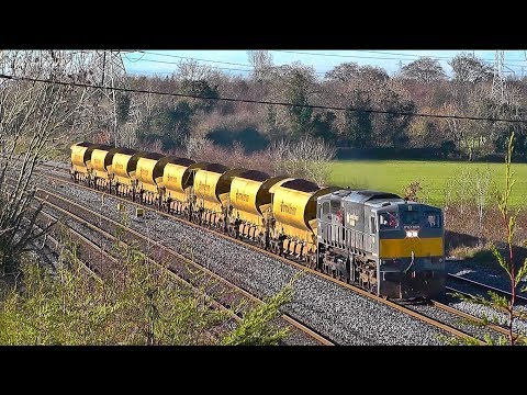 Irish Railways Engineering Trains 2019 Part 1, January - March