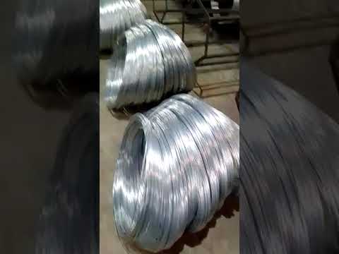 Galvanised iron wire