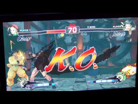 WNF Super Street Fighter 4 AE Team Seaslug (Makoto) vs Koryu (Cammy)