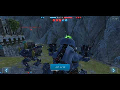 War Robots player hacking? Weyland with Noricum and Nashorn