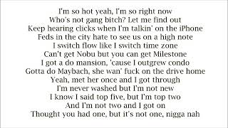 Drake - Gyalchester (Lyric video)