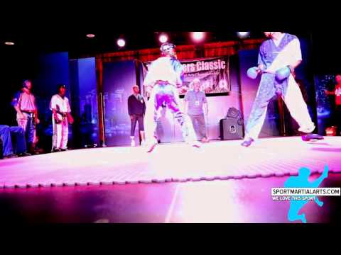 Willie Hicks v Sebastian Ouellette - Men's Team Sparring - 2015 Twin Towers Classic Finals